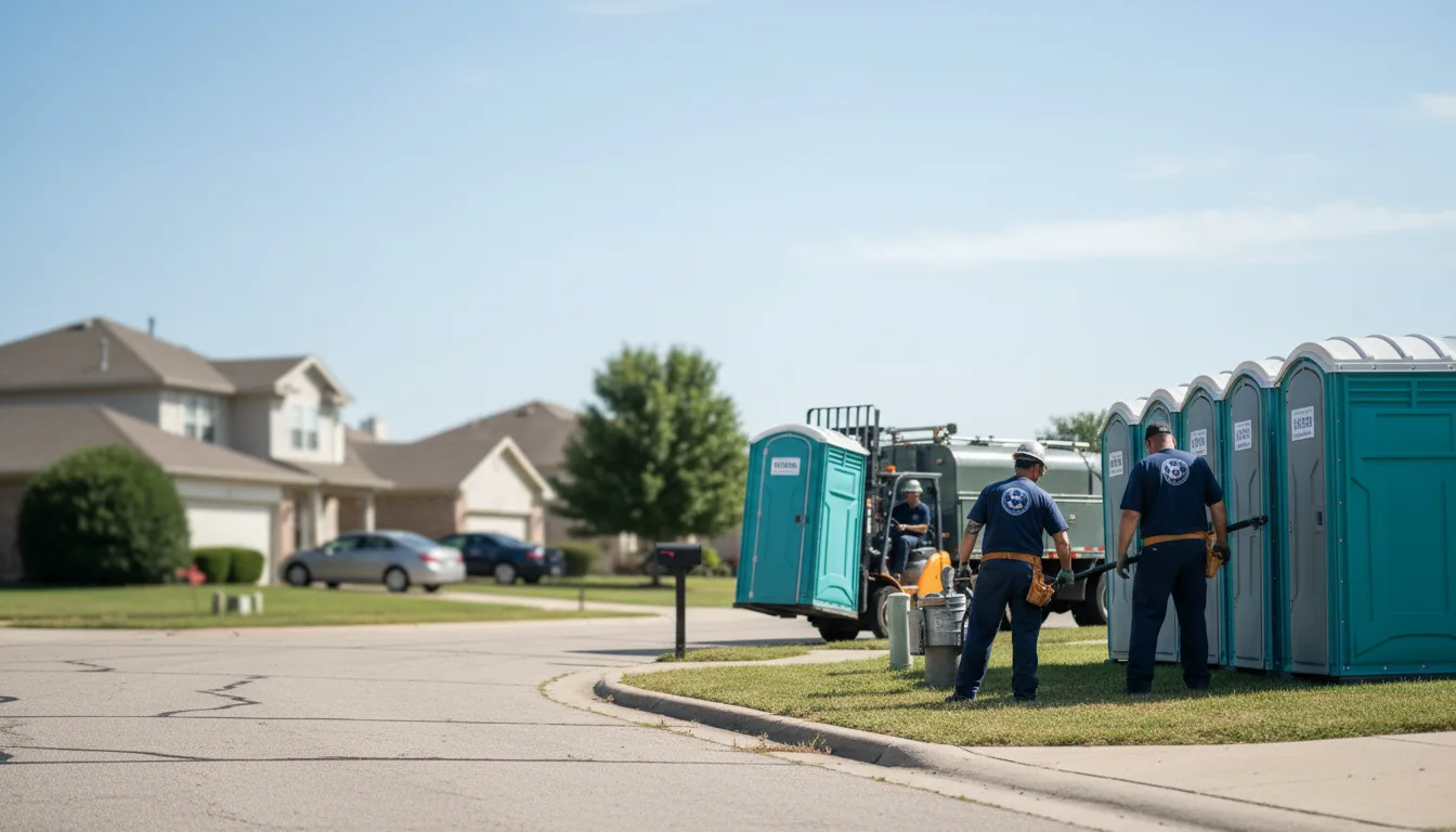 Porta Potty Rental in Nevada, TX near me
